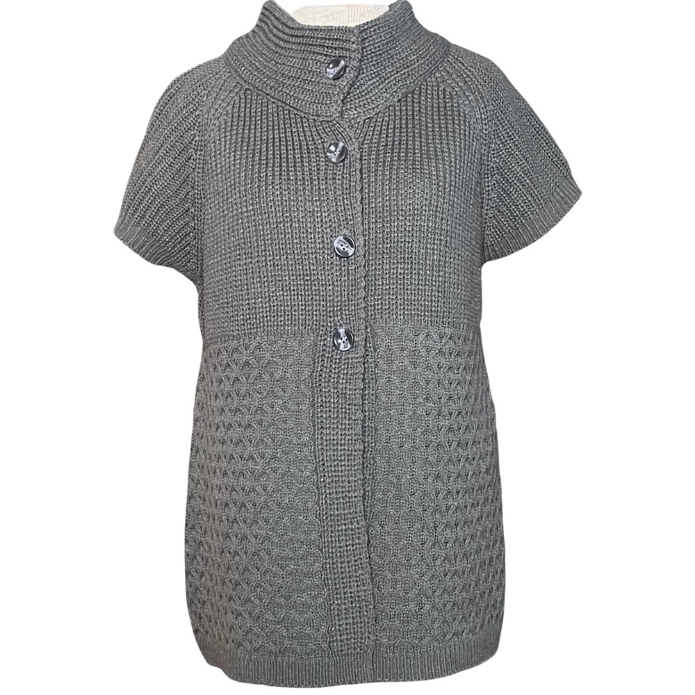 Cg | Cg Gray Sweater Wonderful Layering Piece Size L
